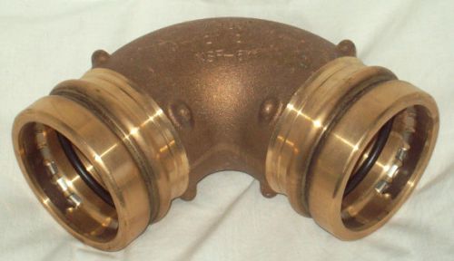 *viega 2 1/2&#034; propress bronze xl 90-degree elbow*nsf-61*unused plumbing part*nr* for sale