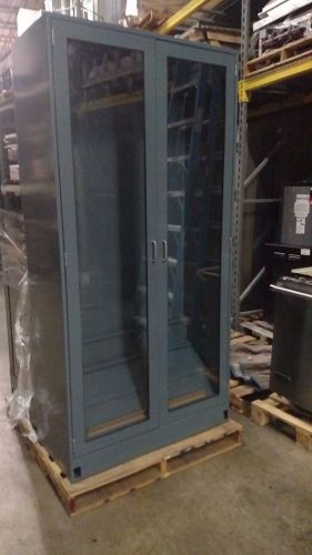 Thermo Scientific Laboratory Storage Cabinets Glass Doors 84&#034; high x 42&#034; wide
