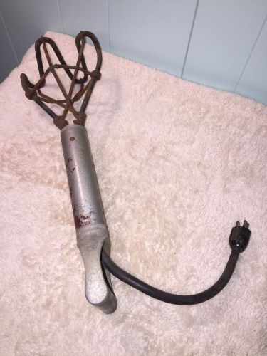 L &amp; H ELECTRIC BRANDER Model #54  Ranch Cattle Branding Iron Working Unique