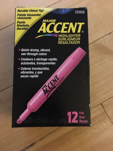 Accent Highlighter ( 12 ) Pack Pink