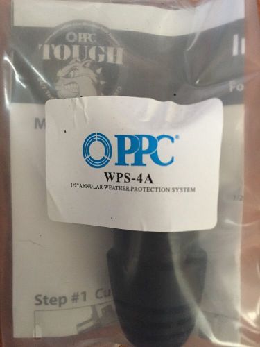 PPC WPS-4A Hard Shell Weatherproofing, 1/2&#034;, 1/2&#034;, WEATHER PROTECTION SYSTEM