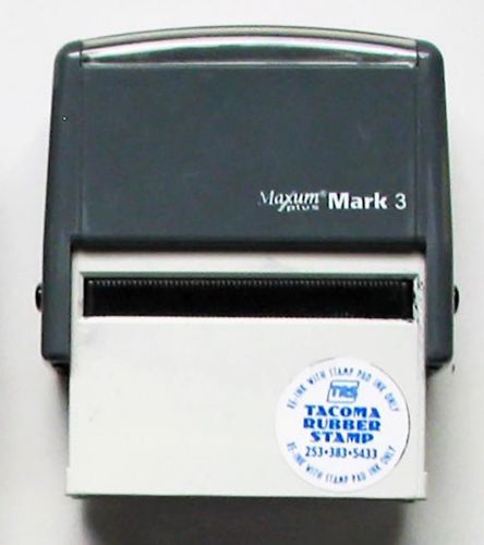 Maxum Plus Mark 3 Self Inking Stamp