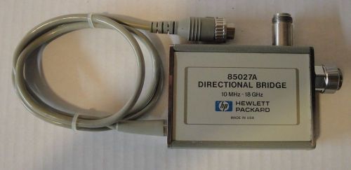 Agilent / hp 85027a directional bridge, (10 mhz to 18 ghz) for sale