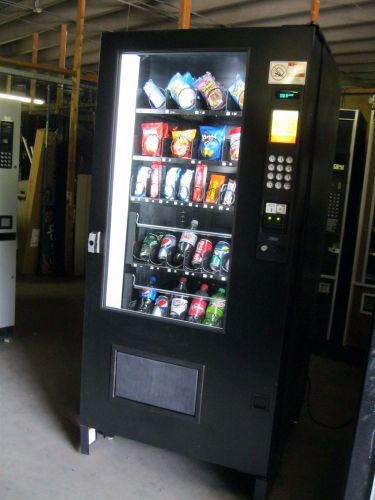 Ams 35 vcb snack / soda/ food combo vending machine coins,$$ and ccard capable for sale