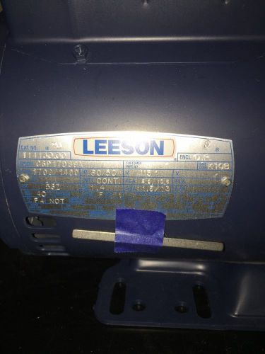 Leeson 120 Volt Electric Motor