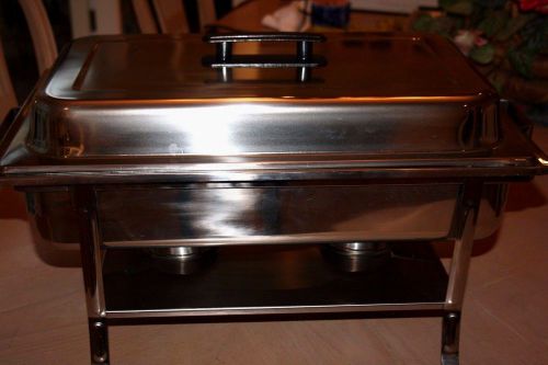 STAINLESS SERVING CHAFER - 24&#034; X 14&#034; X 12&#034;