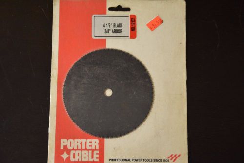 PORTER-CABLE 12122 4-1/2&#034; Laminate and Sheet Metal Cutting Blade with 3/8&#034; Arbor