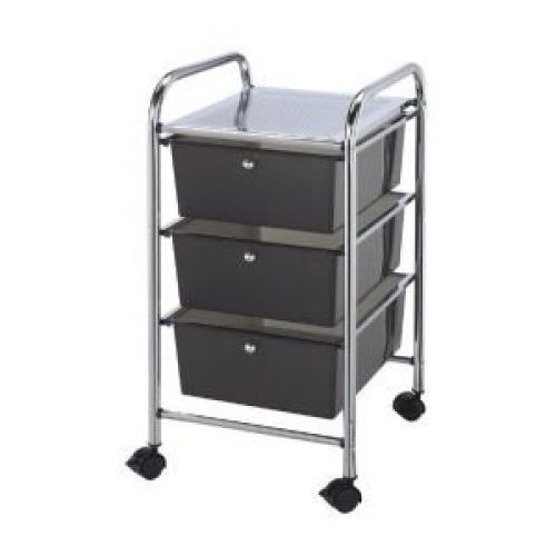 Blue hills studio 13-inch by 26-inch by 15-1/2-inch storage cart with 3 drawers, for sale