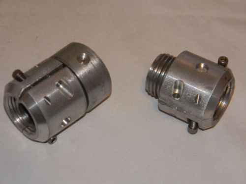 1&#034; nst booster hose aluminum field repairable coupling set new for sale