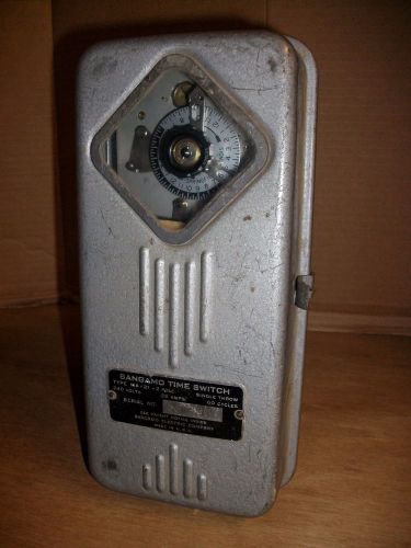 Sangamo Vintage Time Switch Type WA-21-2 Pole