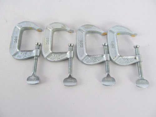 Pony 233 11/2&#034; c clamps (4) for sale