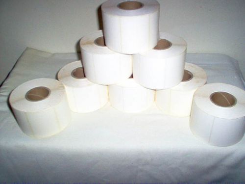 8 Rolls 800/Roll Thermal Shipping Labels 2 7/16&#034; x 1 7/8&#034; - 6400 Labels