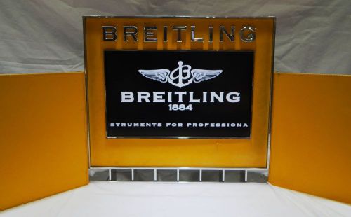 POINT OF SALE BREITLING DISPLAY WITH LCD TV