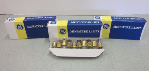 Genuine GE Miniature Lamps #44 MCG41001 Lot of 30 Bulbs General Electric