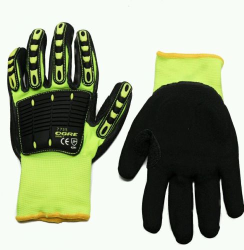 Ogre impact gloves cut resistant, Size extra large XL