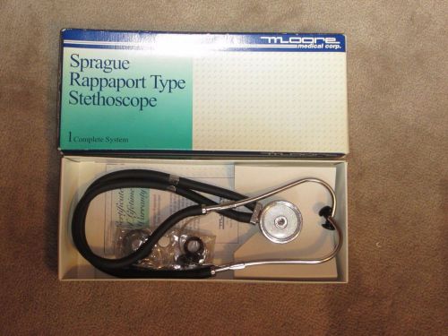 Moore Medical Sprague Rappaport Type Stethoscope 1 Complete System Brand New