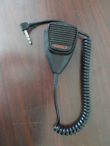 Code 3 mastercom public safety equipment inc. mobile radio microphone p/n 7309 for sale