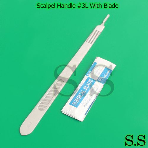 Scalpel Handle #3L &amp; Blade #15 Surgical Instruments
