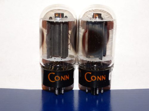 2 x 6L6gc RCA Tubes*Black Plates*DD Getter*Matched*Very Strong*Matching Codes*