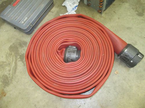 Action  NH 3&#034; x 50 red rubber fire hose