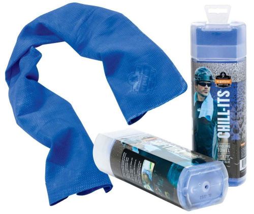 Ergodyne chill-its 6602 evaporative cooling towel blue for sale