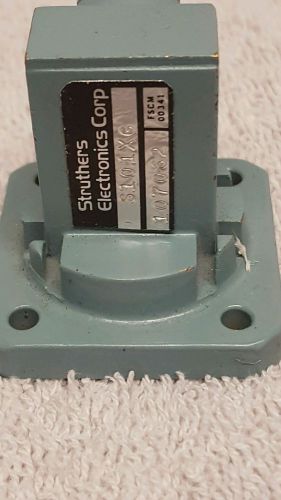 Struthers Electronic S101XG WR62 Waveguide to Coax Adapter