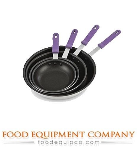 Vollrath t400880 wear-ever® 8&#034; purple handled fry pan  - case of 6 for sale