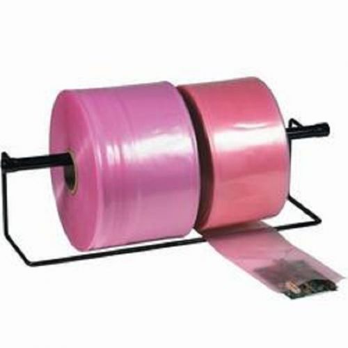 2 mil pink anti-static poly tubing 9&#034; x 2150&#039; single roll for sale