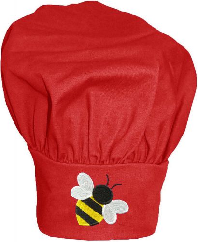 Bumble Bee Baby Chef Hat Adult Adjust Buzzing Monogram Green Blue &amp; White Avail