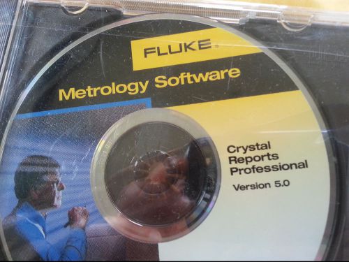 FLUKE METROLOGY SOFTWARE CRYSTAL REPORTS PROFESSIONAL VERSION 5.0 Now + Bonus !!