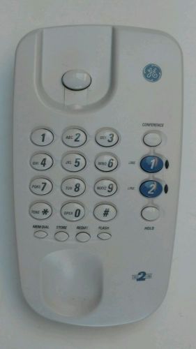 GE 29480GE1 2-Line Telephone Base with 3-Way Call Conferencing