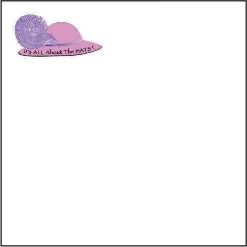 Sticky Notes 50 Sheets Pink Hat Post it Society SN1HatPink
