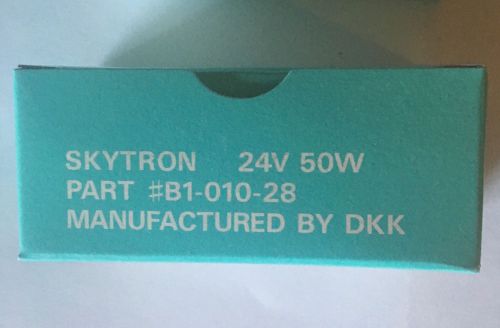 Replacement bulbs for skylux/ skytron, b1-010-28  dkk 24v50w, lot of 5 for sale