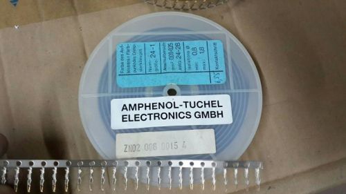 1 reel ZN02-006-0015-4 amphenol connector 632 pin AWG 24 26 28