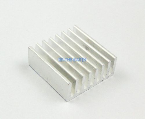 20 Pieces 25*25*10mm Aluminum Heatsink Radiator Chip Heat Sink Cooler