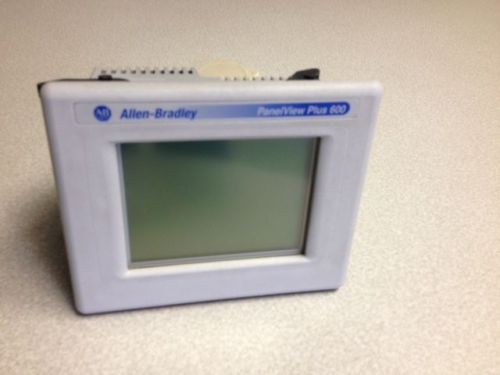 Allen Bradley PanelView Plus 600 Touch Screen 2711P-T6M20D, barely used