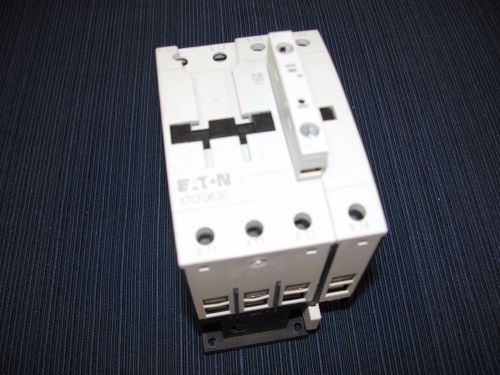 Eaton 3/4 phase contactor 120VAC coil XTCF063D