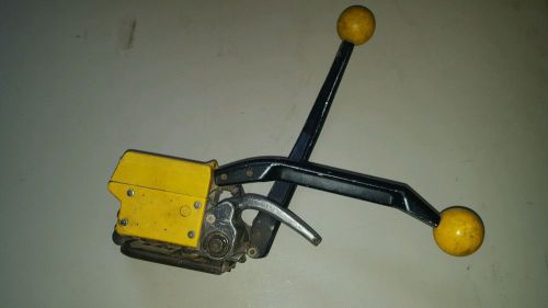 A333 manual steel strapping combinatio tool machine for 1/2&#034;-3/4&#034; steel straps for sale