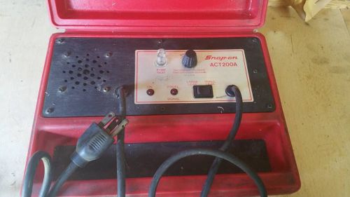 Snap-On ACT 200A ELECTRONIC Halogen Leak Detector Pump test