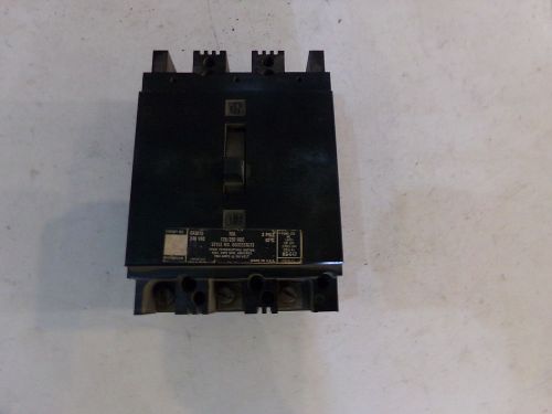 WESTINGHOUSE EA3070 3 POLE 70 AMP Circuit Breaker - USED