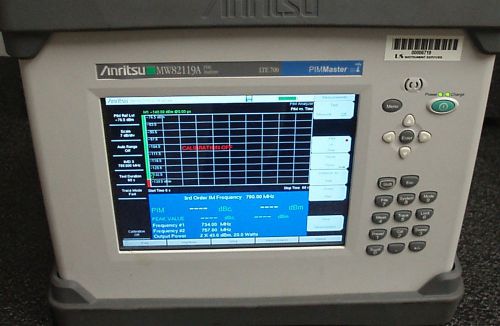 ANRITSU MW82119A PIM ANALYZER W/ GPS LTE 700 MHZ
