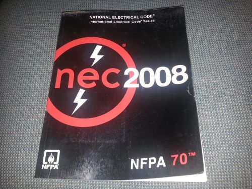 NEC 2008 National Electrical Code NFPA Book