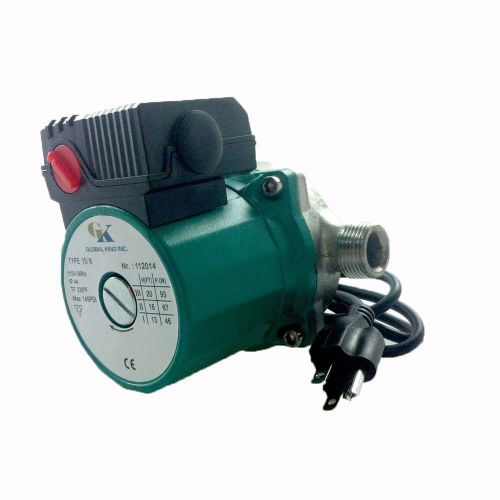 Npt 3/4&#039;&#039; 115v circulation pump 3-speed hot water circulator pump for sale