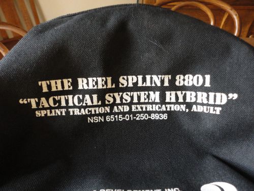 Adult Reel Splint 8801 Traction And Extrication Tactical System Hybrid Good Cond
