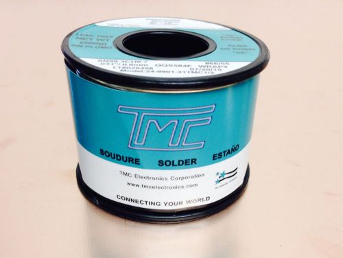 Professional solder wire tmc lead free .44lbs  sn99.3 cu0.7 .031&#034; 0.8mm for sale