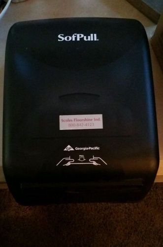 Georgia pacific softpull paper towel dispenser msg before bin! for sale