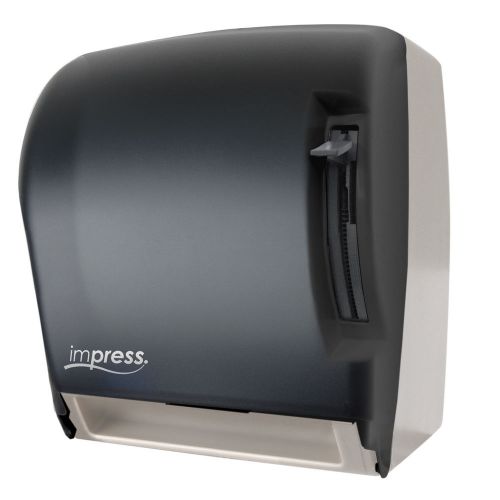 Palmer Fixture Lever Roll Towel Dispenser Black/White