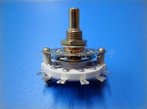 New Channel Band Rotary Switch Selector 1-Pole 6-Position 1 Deck Free