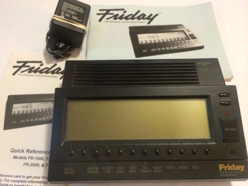 Bogen FR-2000 Friday Personal Office Receptionist Answering System with instruct