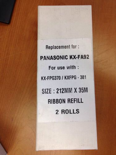 PANASONIC KXFA92 Use for kx-FPG370/KXFPG-381